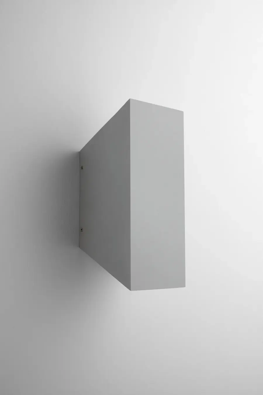 Duo LED Outdoor Wall Lantern in Grey