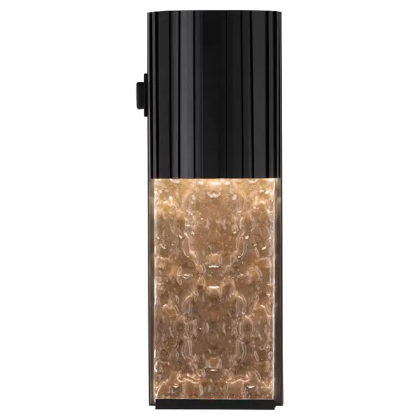 Cascata LED Outdoor Wall Sconce in Black - Image 3