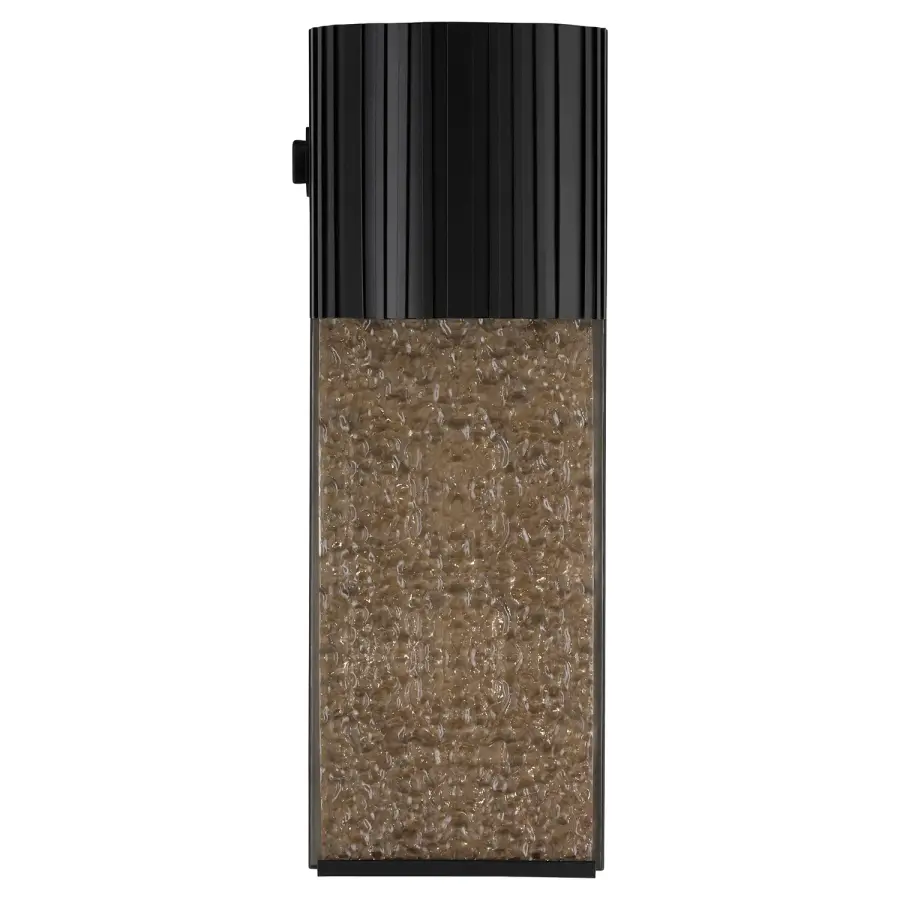 Cascata LED Outdoor Wall Sconce in Black - Image 1