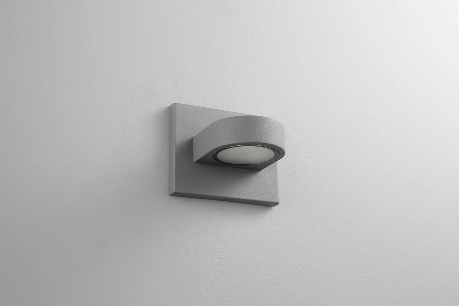 Eris LED Outdoor Wall Lantern in Grey