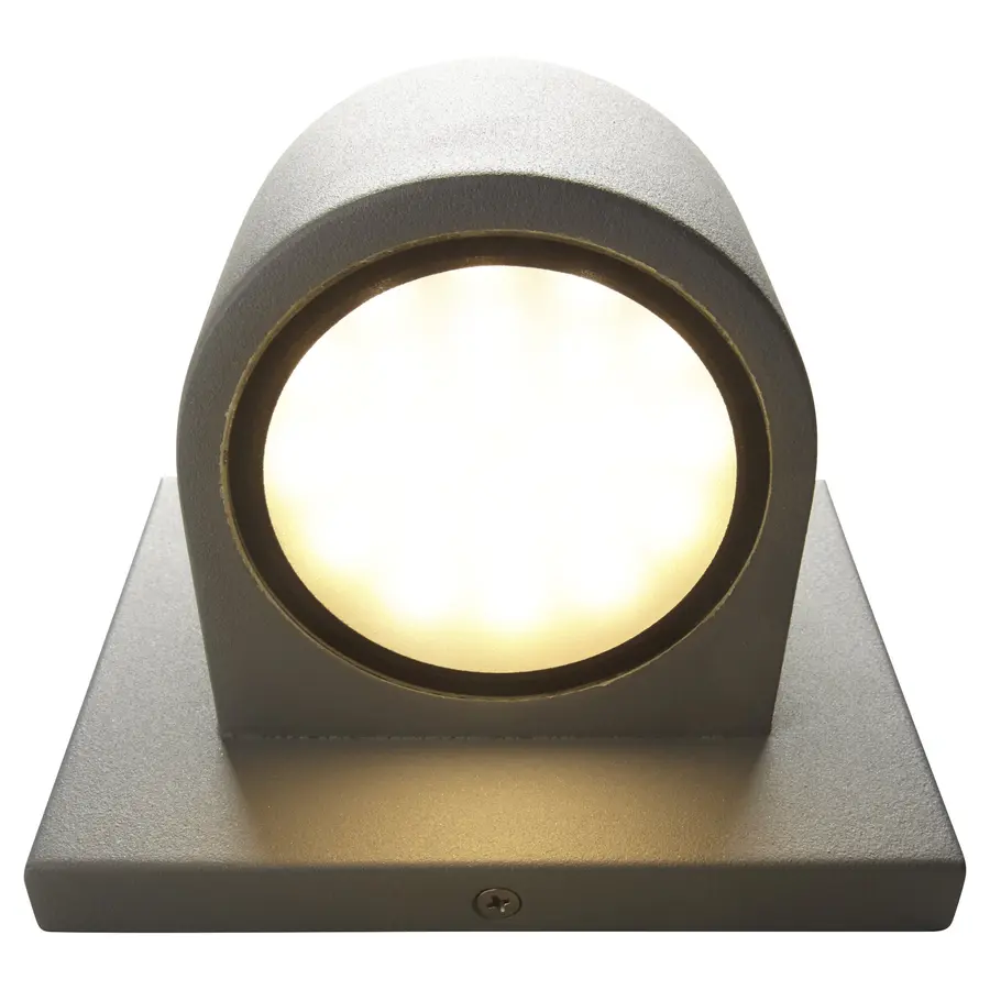 Eris LED Outdoor Lantern in Grey - Image 3