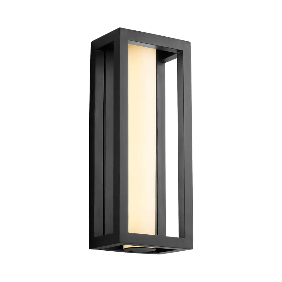 Aperto LED Outdoor Wall Lantern in Black - Image 2