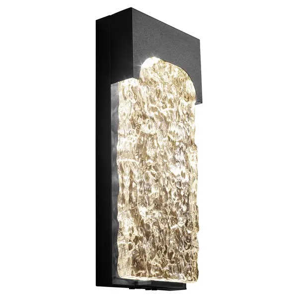 Nitro LED Outdoor Wall Sconce in Black - Image 3