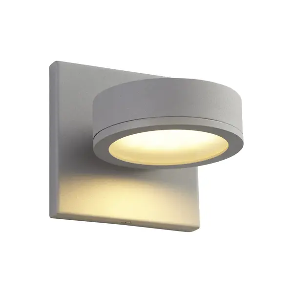 Collection: Ceres Finish: Grey Glass: Frosted Glass Width: 4.75" Height: 4.75" Weight: 3.01 lb Extension from Wall: 5.00" Bulbs Included Number of Bulbs: 1 Maximum Wattage: 8.20 W Bulb Type: LED Bulb Base: Array Light Source: LED Light Output: 1050.00 lm Color Temperature: 3000 K CRI: 90 Voltage: 120.00 V Material: Aluminum & Acrylic Country of Origin: China Safety Listing: UL, ETL Safety Rating: Wet LED Manufacturer Warranty: 1 year from date of purchase , 5 years LED - alternate view