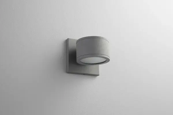 Collection: Ceres Finish: Grey Glass: Frosted Glass Width: 4.75" Height: 4.75" Weight: 3.88 lb Extension from Wall: 5.00" Bulbs Included Number of Bulbs: 2 Maximum Wattage: 8.20 W Bulb Type: LED Bulb Base: Array Light Source: LED Light Output: 2100.00 lm Color Temperature: 3000 K CRI: 90 Voltage: 120.00 V Material: Aluminum & Acrylic Country of Origin: China Safety Listing: UL, ETL Safety Rating: Wet LED Manufacturer Warranty: 1 year from date of purchase , 5 years LED