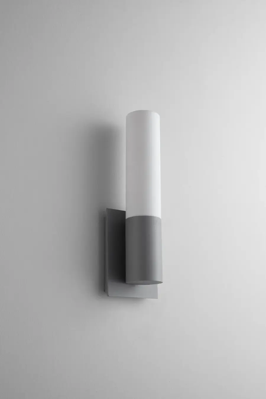 Magneta LED Outdoor Wall Lantern in Grey - Image 1
