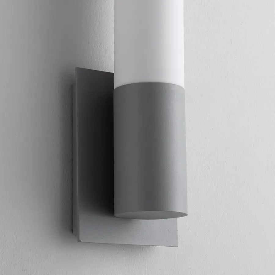 Magneta LED Outdoor Wall Lantern in Grey - Image 4