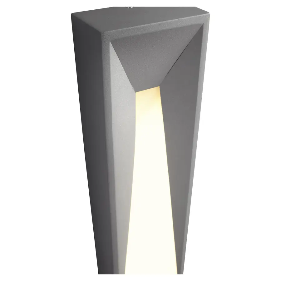 Calypso LED Outdoor Lantern in Grey - Image 4