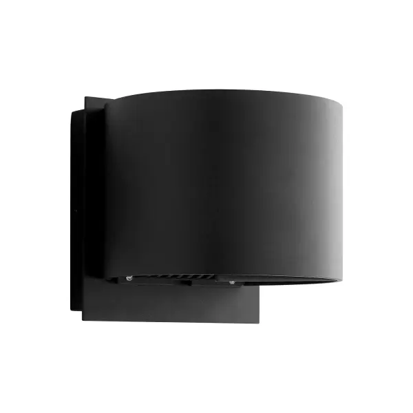 Collection: Kaldor Finish: Black Width: 5.13" Height: 5.13" Weight: 3.00 lb Extension from Wall: 5.50" Bulbs Included Number of Bulbs: 2 Maximum Wattage: 2.50 W Bulb Type: LED Bulb Base: Array Light Source: LED Light Output: 295.00 lm Color Temperature: 3000 K CRI: 90 Voltage: 110.00 V Material: Aluminum and Iron Country of Origin: China Safety Listing: UL, ETL Safety Rating: Wet LED Manufacturer Warranty: 1 year from date of purchase