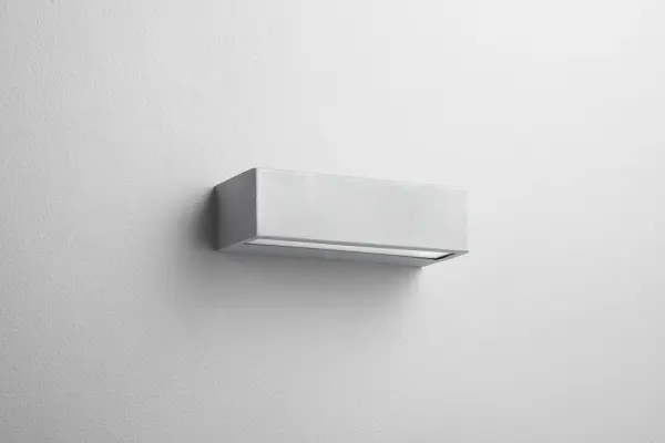Collection: Maia Finish: Grey Glass: Polished White Polycarbonate Width: 10.25" Height: 2.88" Weight: 5.11 lb Extension from Wall: 4.00" Bulbs Included Number of Bulbs: 1 Maximum Wattage: 10.10 W Bulb Type: LED Bulb Base: Array Light Source: LED Light Output: 1218.00 lm Color Temperature: 3000 K CRI: 90 Voltage: 120.00 V Material: Aluminum & Acrylic Country of Origin: China Safety Listing: UL, ETL Safety Rating: Wet LED Manufacturer Warranty: 1 year from date of purchase , 5 years LED