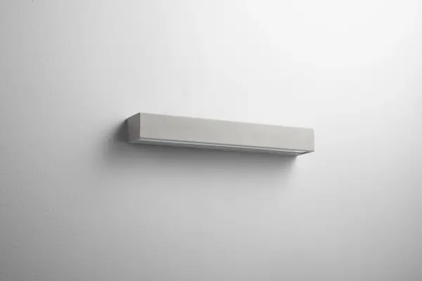 Collection: Maia Finish: Grey Glass: Polished White Polycarbonate Width: 23.25" Height: 2.88" Weight: 10.08 lb Extension from Wall: 4.00" Bulbs Included Number of Bulbs: 2 Maximum Wattage: 11.90 W Bulb Type: LED Bulb Base: Array Light Source: LED Light Output: 2950.00 lm Color Temperature: 3000 K CRI: 90 Voltage: 120.00 V Material: Aluminum & Acrylic Country of Origin: China Safety Listing: UL, ETL Safety Rating: Wet LED Manufacturer Warranty: 1 year from date of purchase , 5 years LED