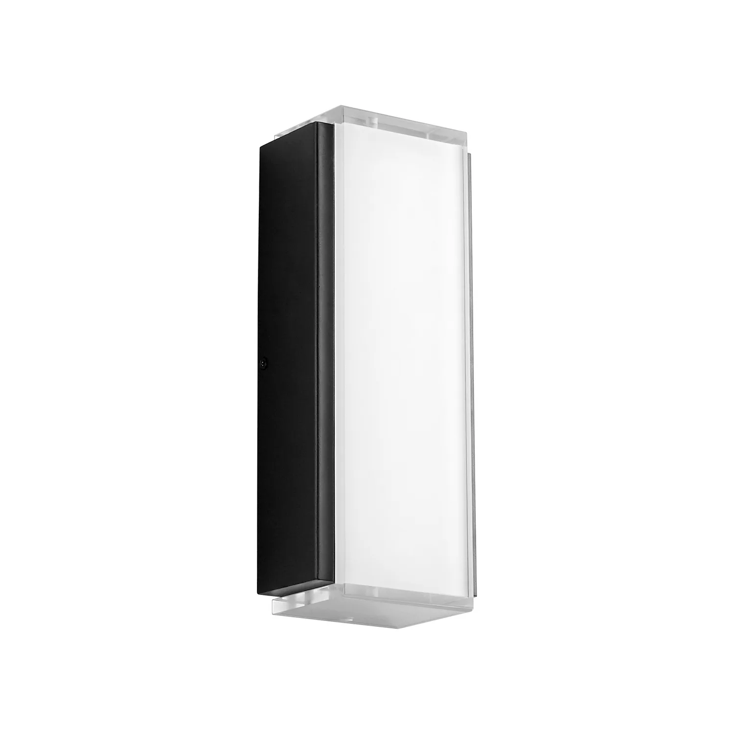 Helio LED Outdoor Wall Lantern in Black