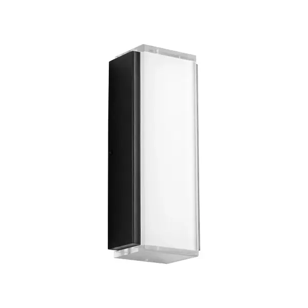 Collection: Helio Finish: Black Glass: White Frost Width: 4.75" Height: 12.00" Weight: 4.50 lb Extension from Wall: 3.13" Bulbs Included Number of Bulbs: 1 Maximum Wattage: 12.00 W Bulb Type: GY6.35 Bulb Base: Array Light Source: LED Light Output: 322.00 lm Color Temperature: 3000 K CRI: 90 Voltage: 120.00 V Material: Glass, Aluminum, Iron Country of Origin: China Safety Listing: UL, ETL Safety Rating: Wet LED Manufacturer Warranty: 1 year from date of purchase