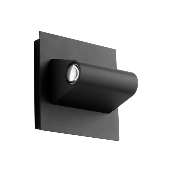 Collection: Cadet Finish: Black Glass: Clear Width: 5.13" Height: 5.13" Weight: 2.00 lb Extension from Wall: 3.25" Bulbs Included Number of Bulbs: 2 Maximum Wattage: 2.50 W Bulb Type: LED Bulb Base: Array Light Source: LED Light Output: 281.00 lm Color Temperature: 3000 K CRI: 90 Voltage: 110.00 V Material: Cast Aluminum Country of Origin: China Safety Listing: UL, ETL Safety Rating: Wet LED Manufacturer Warranty: 1 year from date of purchase