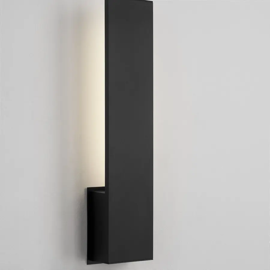 Icon LED Wall Sconce in Black - Image 4