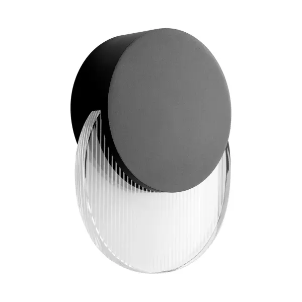 Collection: Pavo Finish: Black Glass: Clear Width: 6.88" Height: 8.38" Weight: 3.60 lb Bulbs Included Number of Bulbs: 1 Maximum Wattage: 8.00 W Bulb Type: LED Bulb Base: Array Light Source: LED Light Output: 680.00 lm Color Temperature: 3000 K CRI: 90 Voltage: 120.00 V Material: Aluminum, Glass Country of Origin: China Safety Listing: UL, ETL Safety Rating: Wet LED Manufacturer Warranty: 1 purchase , 5 yrs LED eclictrical componets