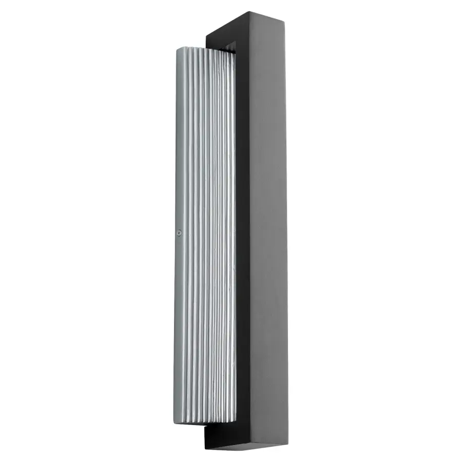 Verve LED Outdoor Wall Sconce in Black - Image 1