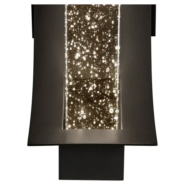 Albedo LED Outdoor Wall Sconce in Black - Image 3