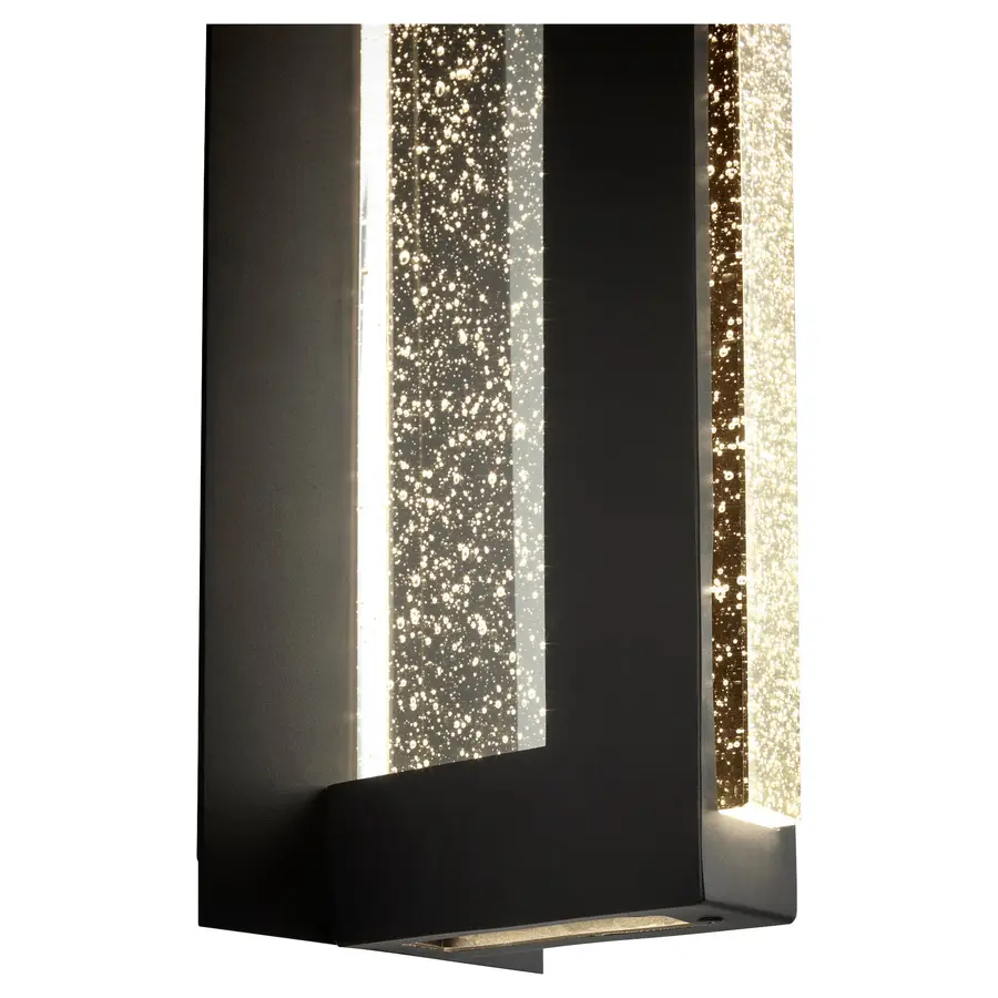 Taurus LED Outdoor Wall Sconce in Black - Image 3