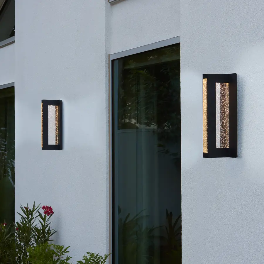 Taurus LED Outdoor Wall Sconce in Black - Image 4