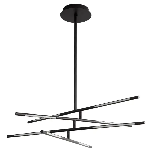 Collection: Palillos Finish: Black Glass: Polycarbonate Notes: 3000 / 3500 / 4000k CCT Width: 36.25" Height: 9.00" Weight: 7.26 lb Rod: 2-8", 2-12", 3-16" Bulbs Included Number of Bulbs: 8 Maximum Wattage: 4.50 W Bulb Type: LED Bulb Base: Array Light Source: LED Color Temperature: 3000 K CRI: 90 Material: Aluminum|Steel|Acrylic Country of Origin: China Safety Listing: UL, ETL Safety Rating: Damp Connection: Hardwire LED Manufacturer Warranty: 5 Years