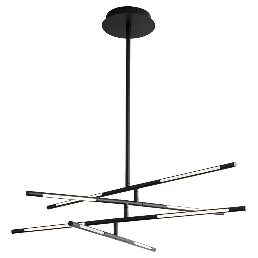 Palillos LED Linear Pendant in Black - Image 3