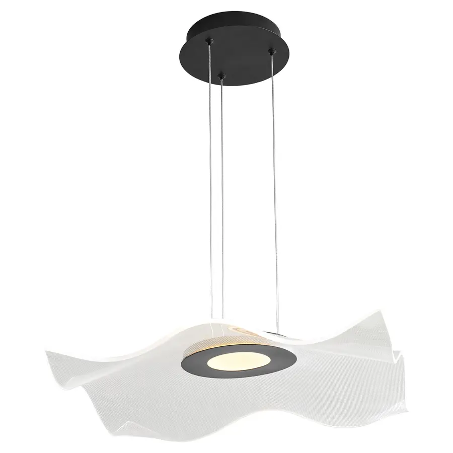 Medusa LED Pendant in Black - Image 2