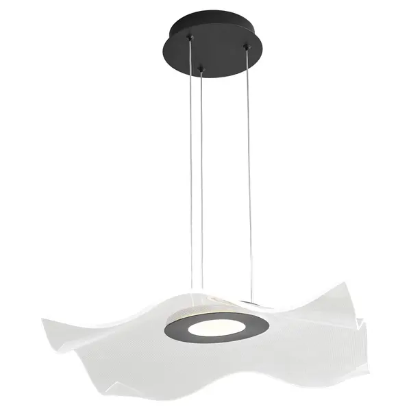 Medusa LED Pendant in Black - Image 3
