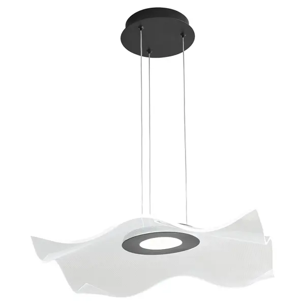 Medusa LED Pendant in Black - Image 4