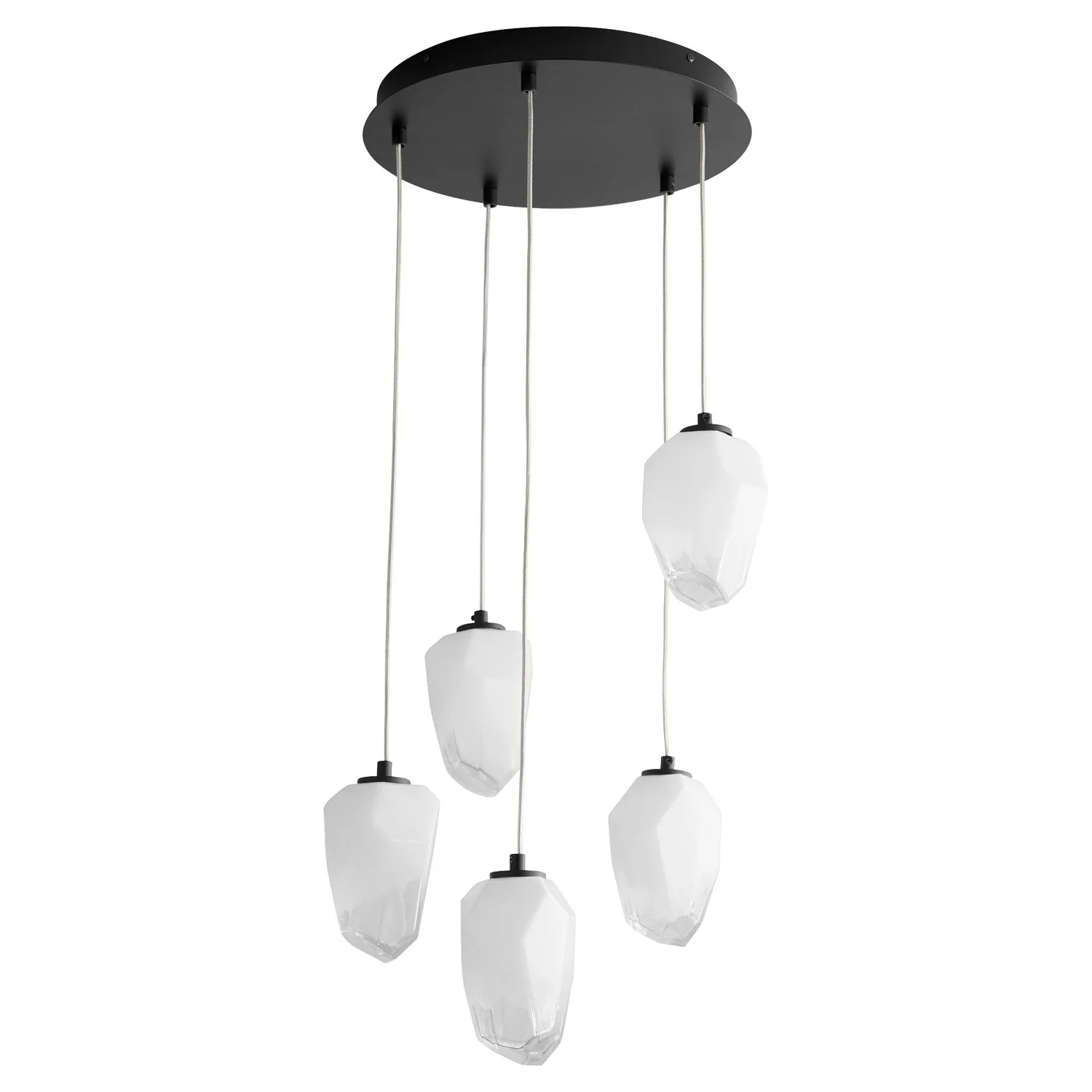 Vivo LED Pendant in Black