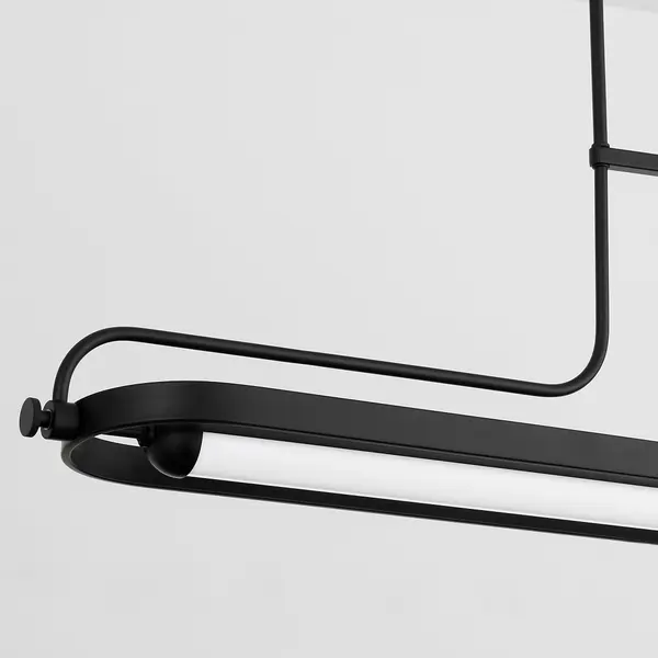 Braem LED Linear Chandelier in Black - Image 3