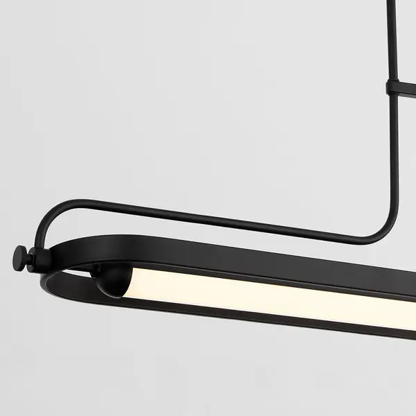 Braem LED Linear Chandelier in Black - Image 4