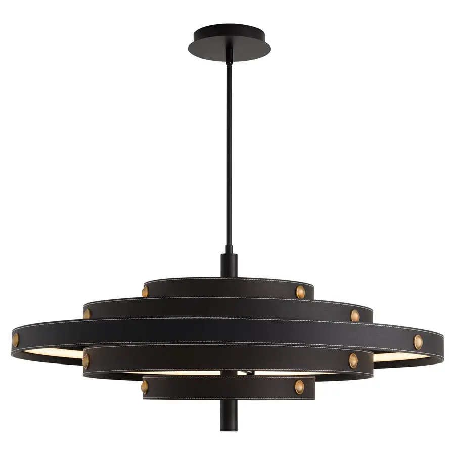 Borealis LED Pendant in Black - Image 2