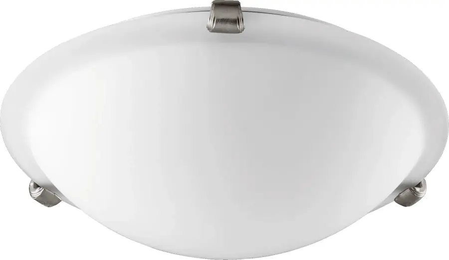 12" Satin Nickel Ceiling Mount