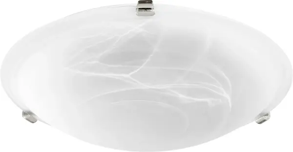 16" Polished Nickel Ceiling Mount