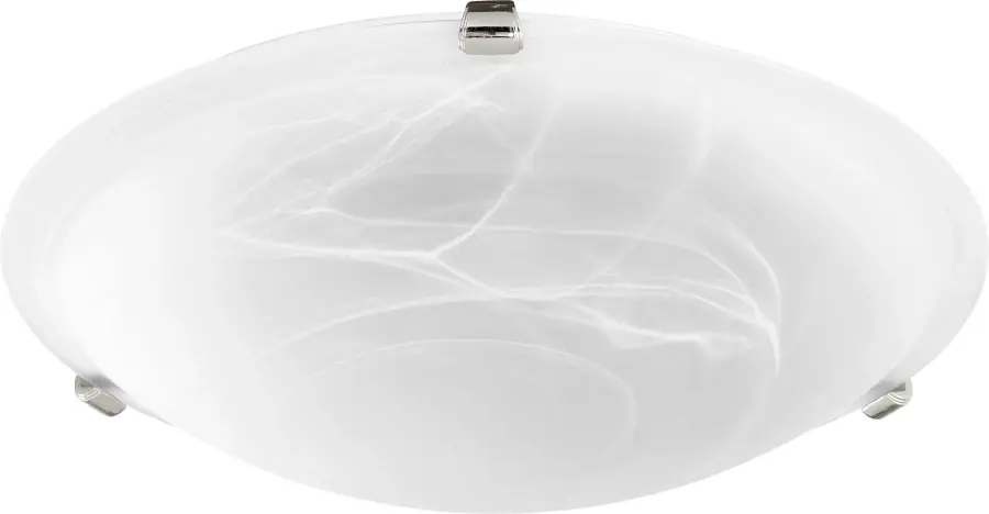 16" Polished Nickel Ceiling Mount