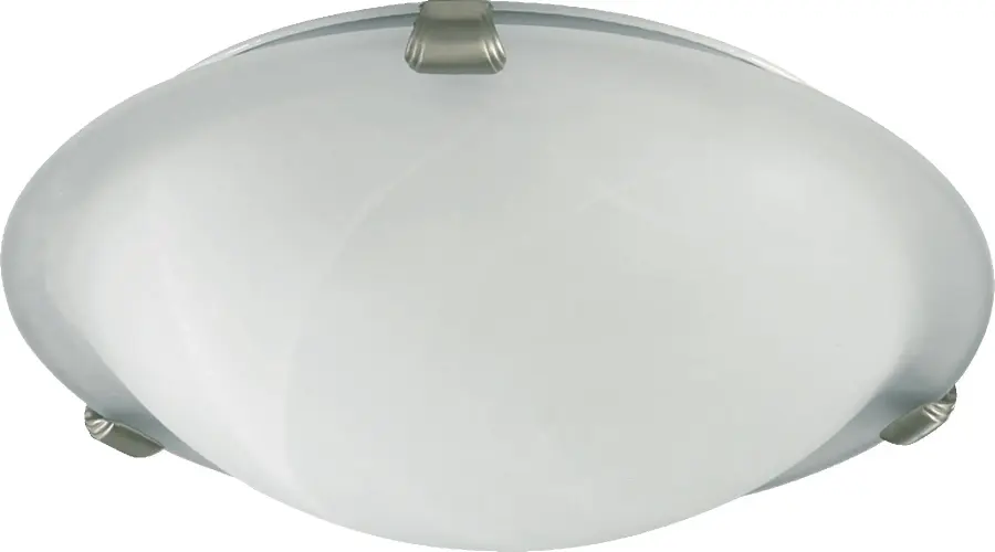 16" Satin Nickel Ceiling Mount