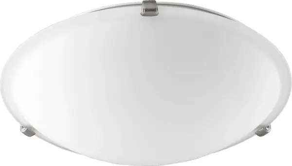 This 16-inch flush mount delivers clean, modern illumination with a versatile satin nickel finish. Perfect for hallways, closets, and smaller rooms where ceiling clearance is essential.