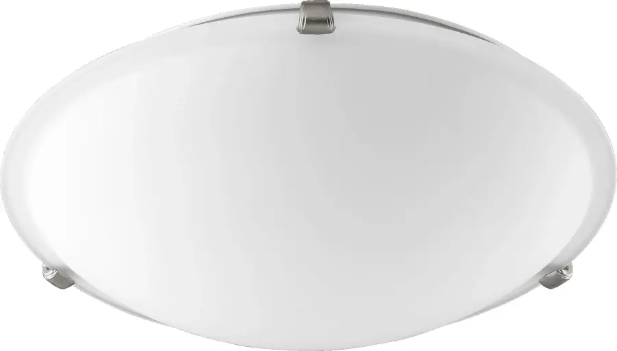 16" Satin Nickel Ceiling Mount