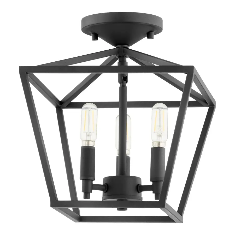 Gabriel 11" Ceiling Mount in Noir - Image 1