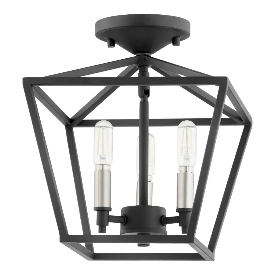 Gabriel 11" Ceiling Mount in Noir - Image 2