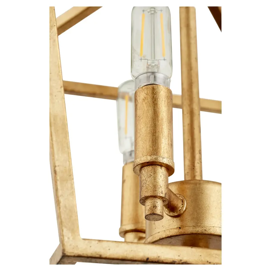 Gabriel 12 Inch Ceiling Mount in Gold Leaf - Image 2