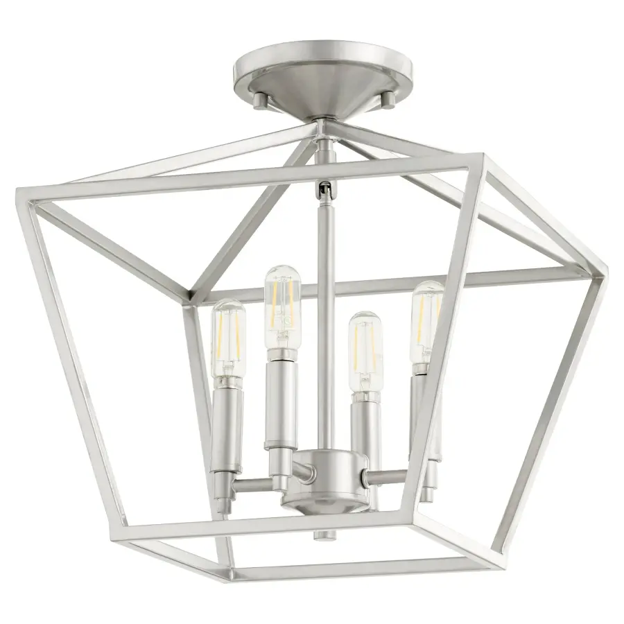 Gabriel 13" Ceiling Mount in Classic Nickel