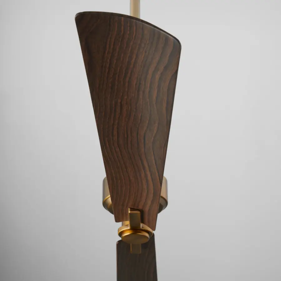 Vintage-Inspired Two-Blade Fan with Timeless Belt-Driven Design - Image 4