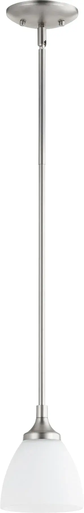 Enclave Satin Nickel Mini Pendant