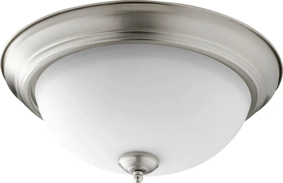 15" Satin Nickel Ceiling Mount Light