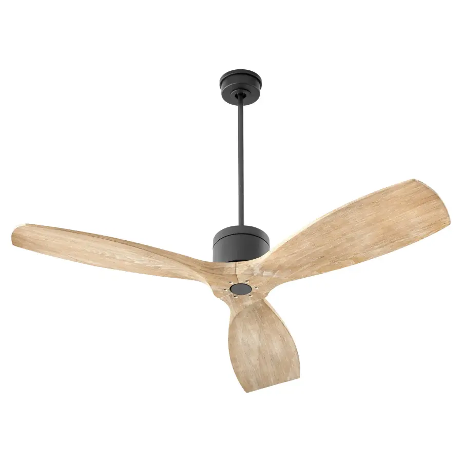 LURUS 64" 3-Blade Matte Black Ceiling Fan - Image 2