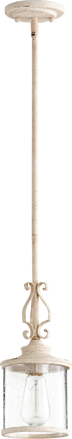 San Miguel Persian White Traditional Mini Pendant
