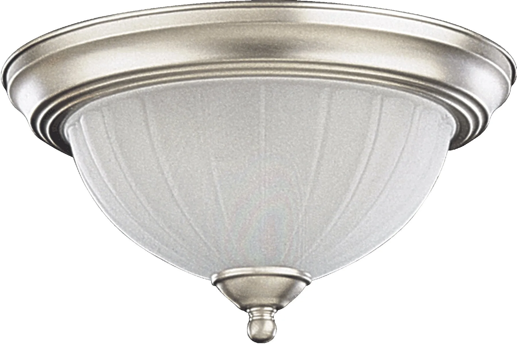 11" Satin Nickel Ceiling Mount Light