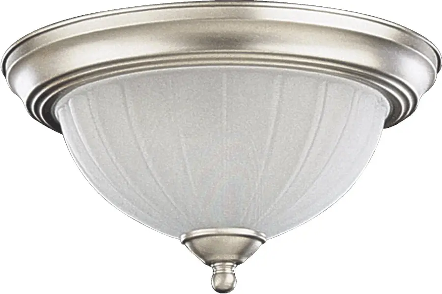 11" Satin Nickel Ceiling Mount Light